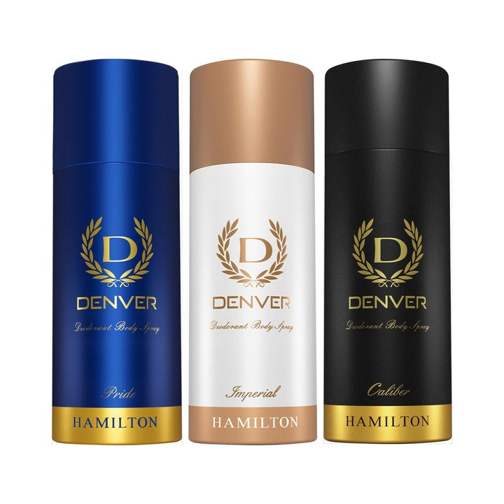 Denver Pride, Imperial & Caliber Deo, 150 ML, Pack of 3