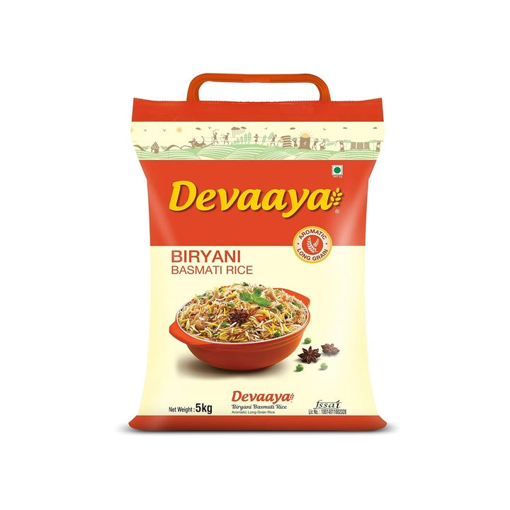 Devaaya Biryani Basmati Rice, 5 kg