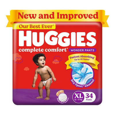 Huggies Wonder Pants - Extra Large : 34 U