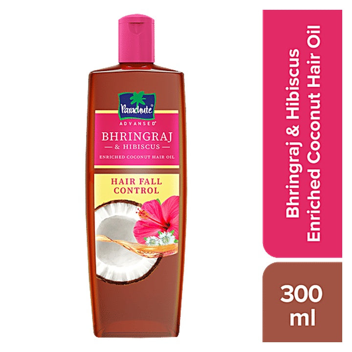 Parachute Advansed Bhringraj & Hibiscus Enriched Coconut Hair Oil (300 ml)