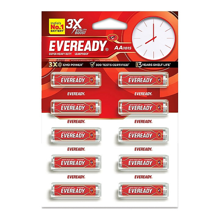 Eveready 1015 R6 AA Battery : 10 Units