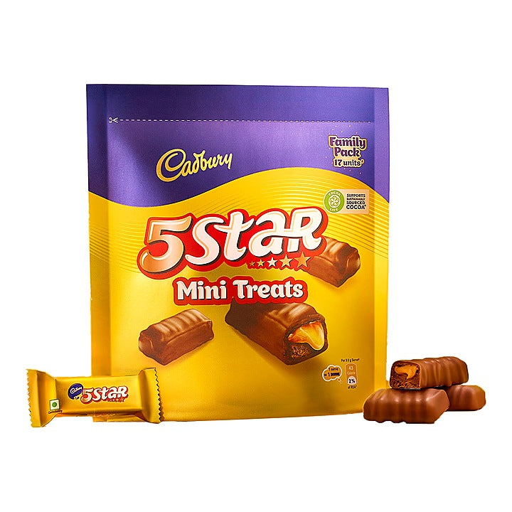 Cadbury 5 Star Mini Treat Chocolate Bar : 133.5 g