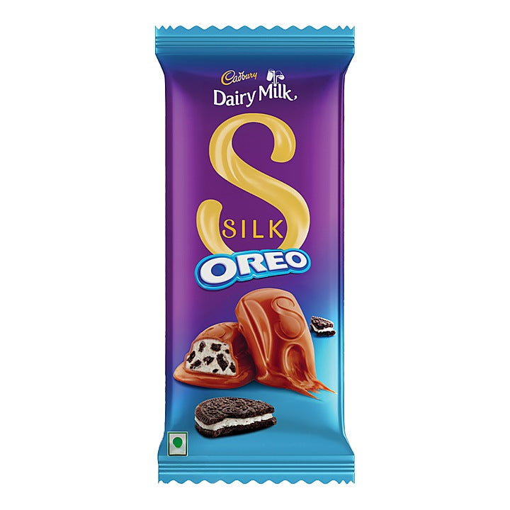 Cadbury Dairy Milk Silk Oreo Chocolate Bar : 124 g