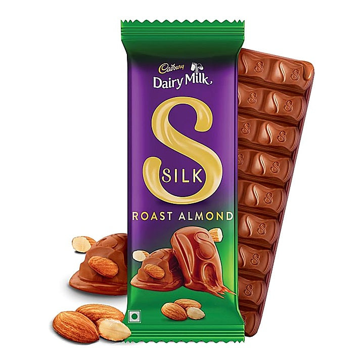Cadbury Dairy Milk Silk Roast Almond Chocolate Bar : 52 g