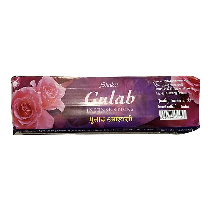 Shakti Gulab Agarbati Loose Assorted : 250 g