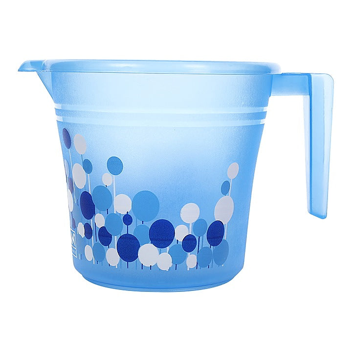 Ratan Plastic Frosty Mug (Blue) - 1 L : 1 Unit