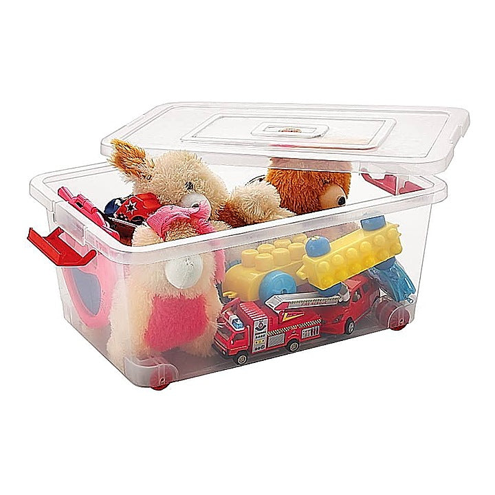 Nakoda Venus Plastic Storage Container With Wheels - 32 L : 1 U