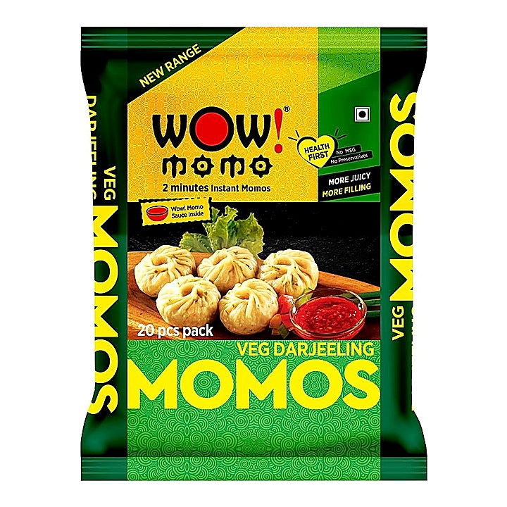 Wow Veg Darjeeling Momos : 20 Pieces