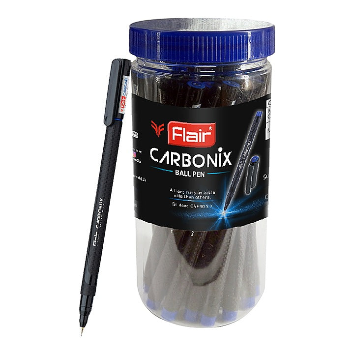 Flair Carbonix Ball Pen Jar : Pack Of 25