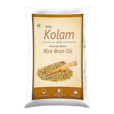 Svity Kolam Rice Bran Oil Pouch : 910 g