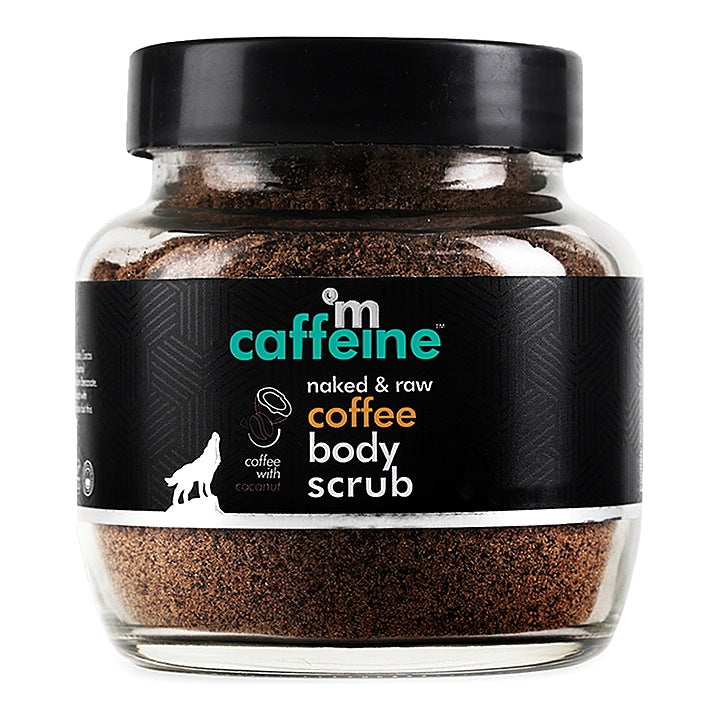 mCaffeine Naked & Raw Coffee Body Scrub : 100 g
