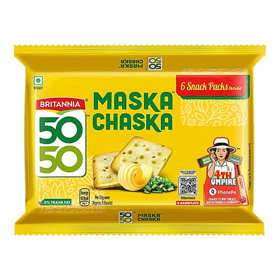 Britannia 50-50 Maska Chaska Biscuits : 300 g
