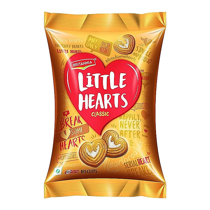Britannia Little Hearts Classic Biscuits : 26 g