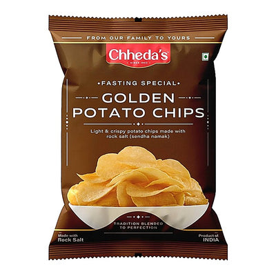 Chheda's Golden Potato Chips - Lightly Salted : 170 g
