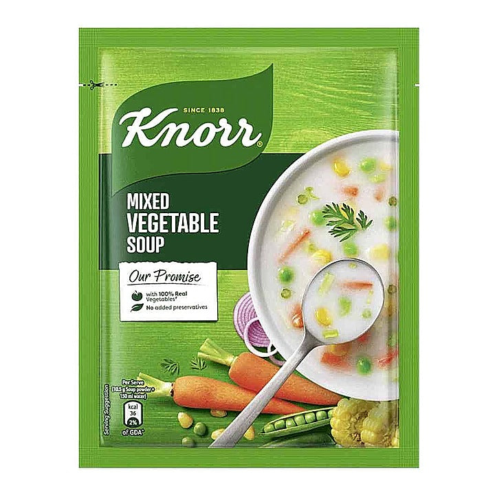 Knorr Mixed Vegetable Soup : 40 g