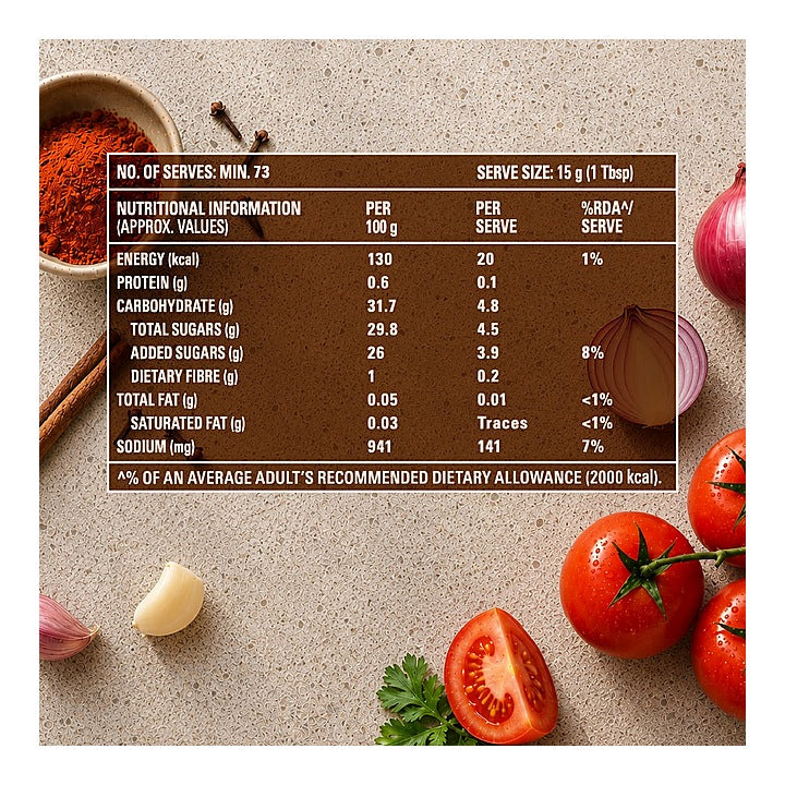 Kissan Tomato Ketchup : 825 g
