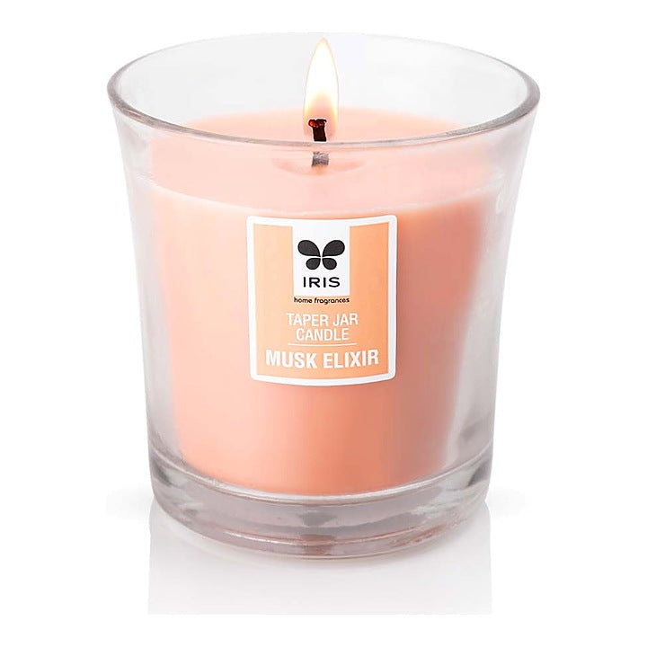 Iris Taper Jar Candle - Musk Elixir : 1 Unit