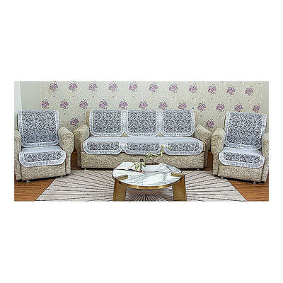 MHF Sofa Slip Cover Denver 02 - Silver : 6 Unit