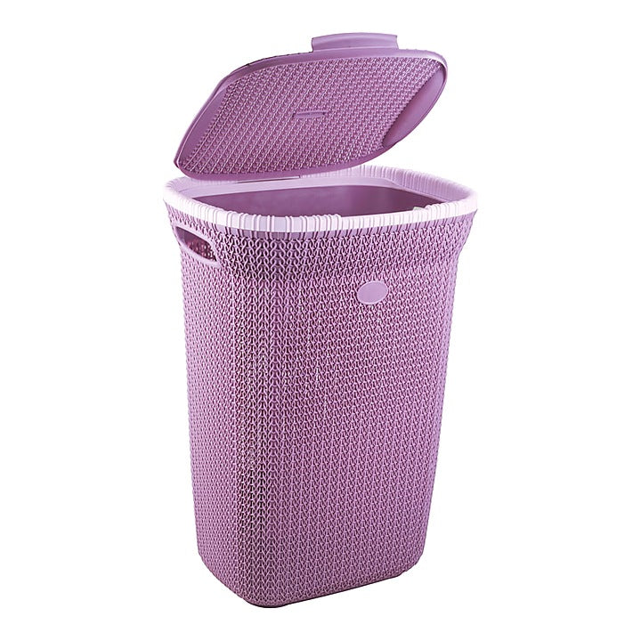 Joyo Knit Laundry Basket (Big) - German Pink : 1 Unit