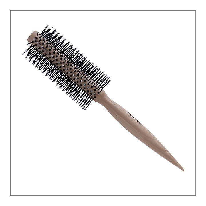 Roots Hair Brush (TG11:W) Round - Brown : 1 Unit