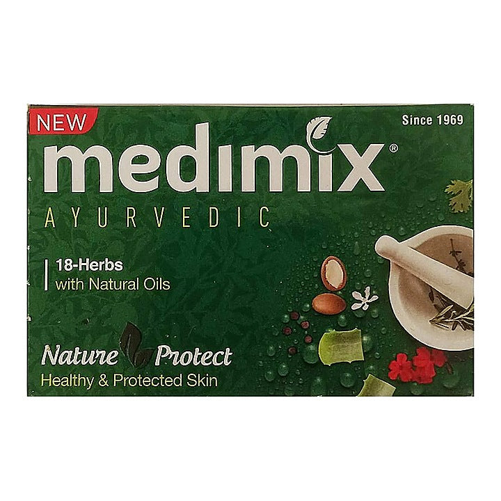 Medimix Ayurvedic Classic 18 Herbs Soap : 125 g x 3 U