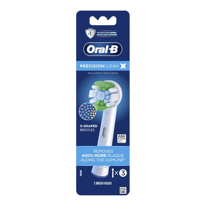 Oral B Precision Clean 3 pack brush head refill