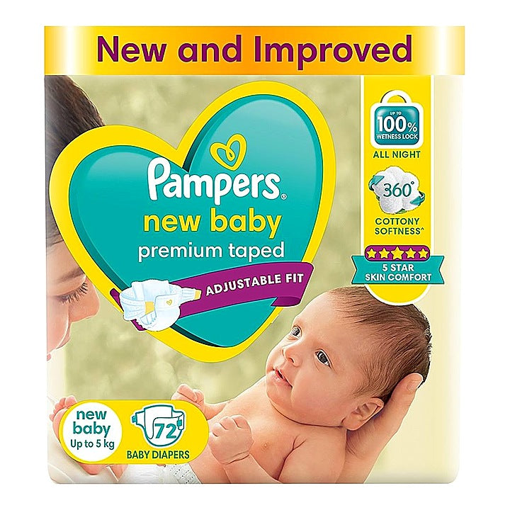 Pampers Active Baby - New Born (NB) : 24 U