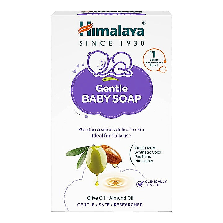 Himalaya Gentle Baby Soap : 75 g x 4 U