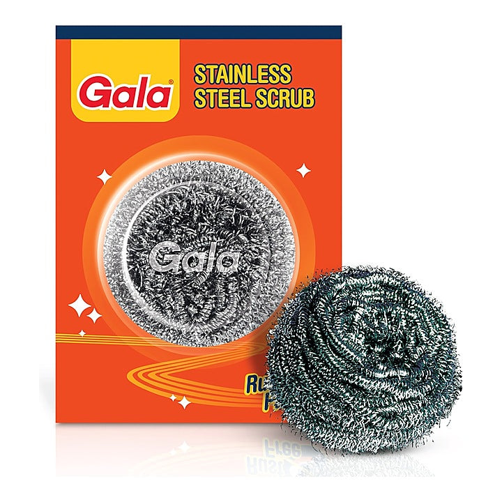 Gala Stainless Steel Scrubber : 1 Unit