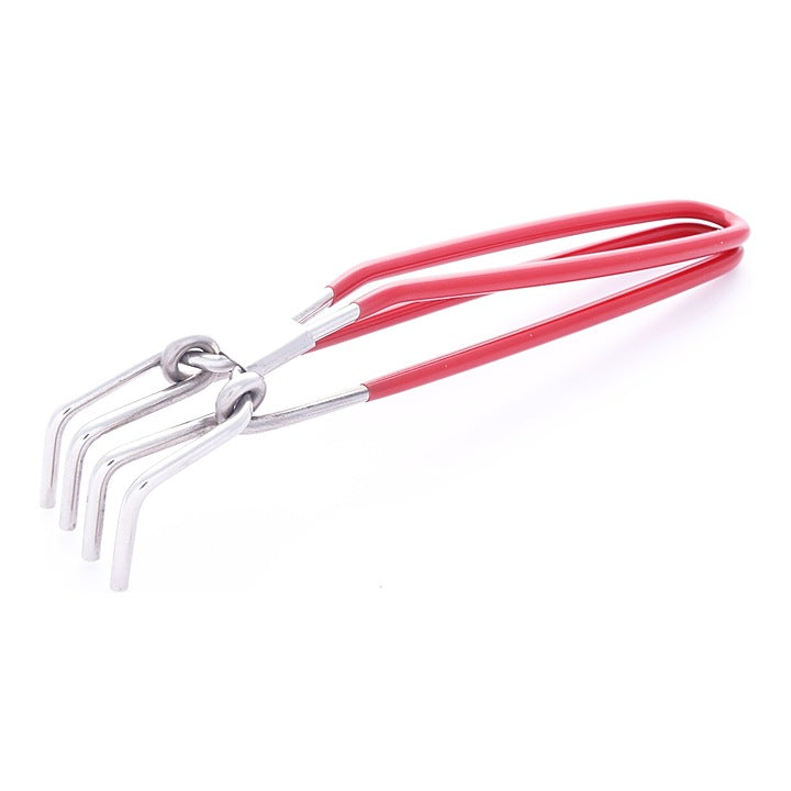 Indigo Metalware Stainless Steel Wire Pakad - Red Wire - 25 cm : 1 Unit