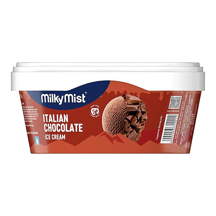 Milky Mist Italian Chocolate Ice Cream Tub : 1 L