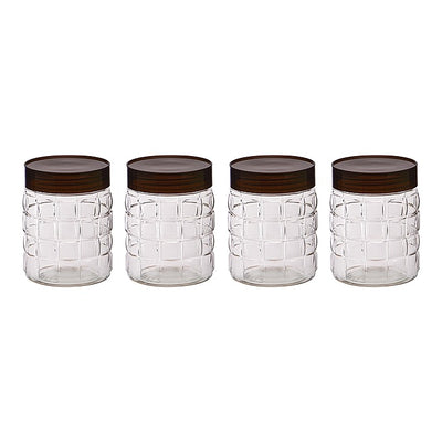 Steelo Solitaire Plastic Container - 4x 600 ml : 1 Unit