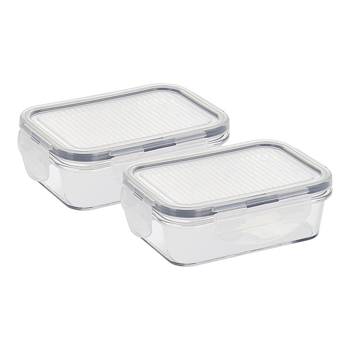 Steelo Sofresh Soclick Plastic Container - 2x500 ml : 1 Unit