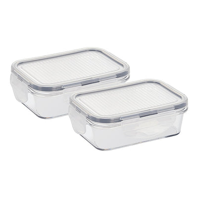 Steelo Sofresh Soclick Plastic Container - 2x500 ml : 1 Unit
