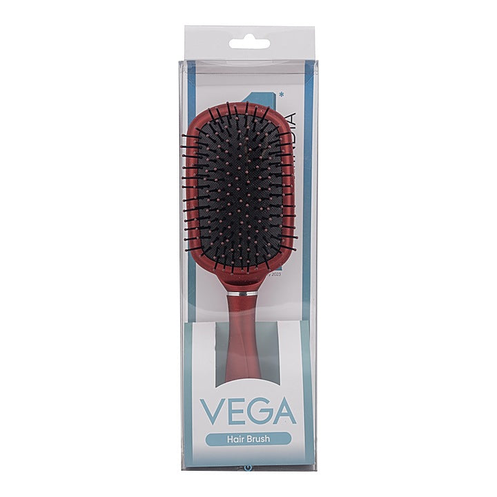 Vega Paddle Hair Brush (E11-PB) Red : 1 Unit