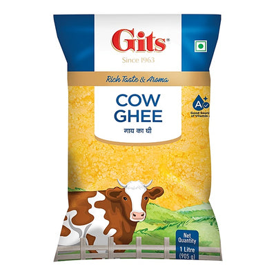 Gits Cow Ghee Pouch : 905 g