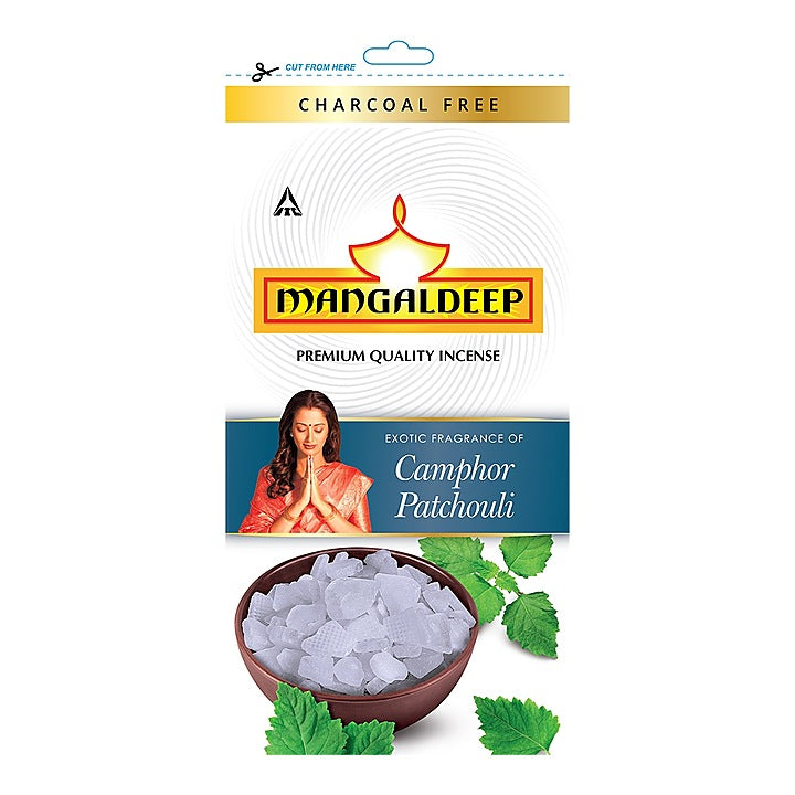 Mangaldeep Camphor Patchouli Agarbatti : 120 g