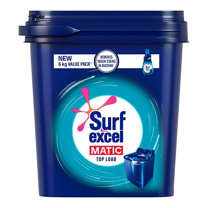 Surf Excel Matic Top Load Powder : 6 kg