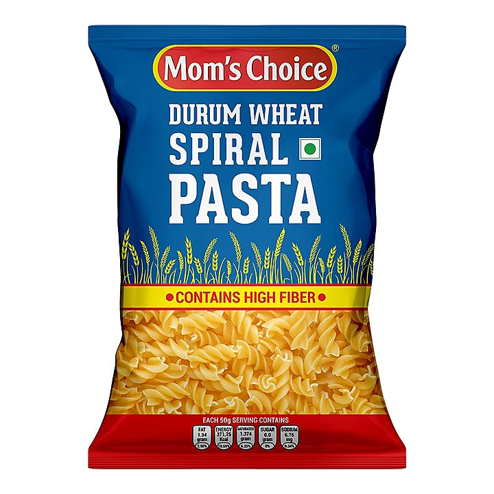 Mom's Choice Durum Wheat Spiral Pasta : 850 g
