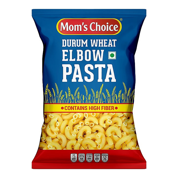 Mom's Choice Durum Wheat Elbow Pasta : 850 g