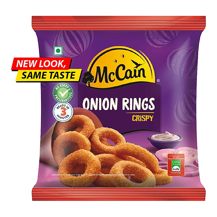 McCain Crispy Onion Rings : 250 g