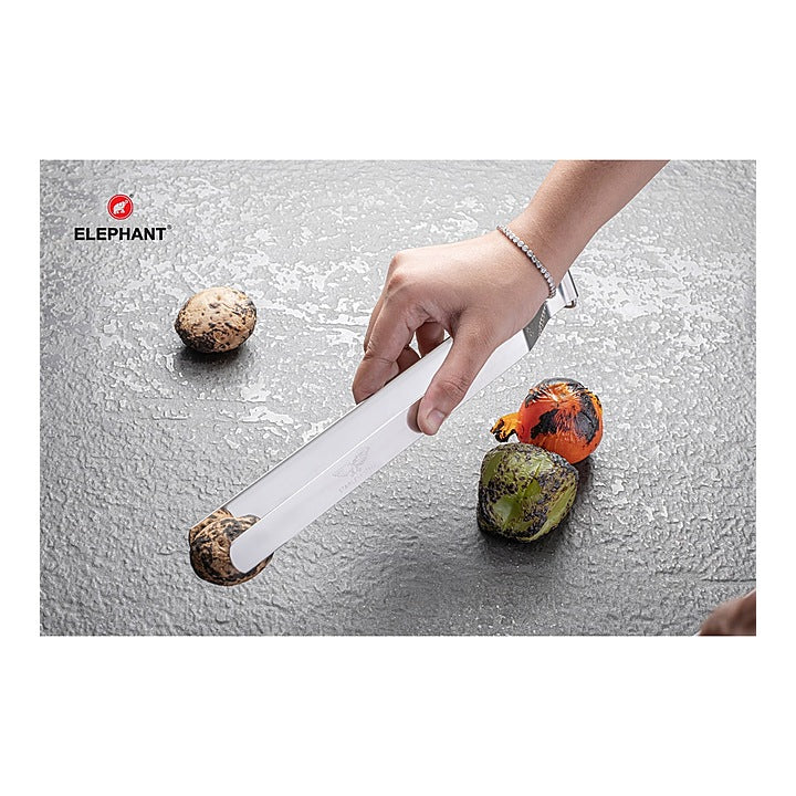Elephant Stainless Steel Tong (Chimta) : 1 Unit