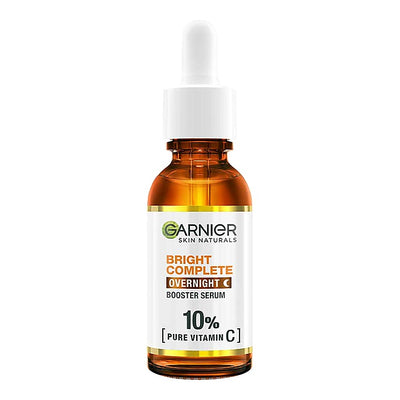 Garnier Bright Complete Overnight Booster Serum 10% Vitamin C : 30 ml