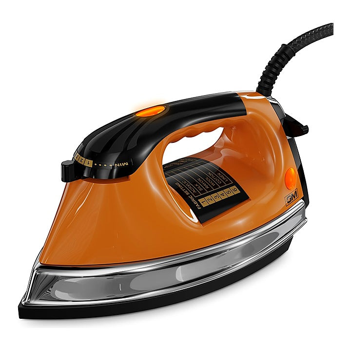 GM Ferro Heavyweight Dry Iron (Orange) 1200 W : 1 Unit