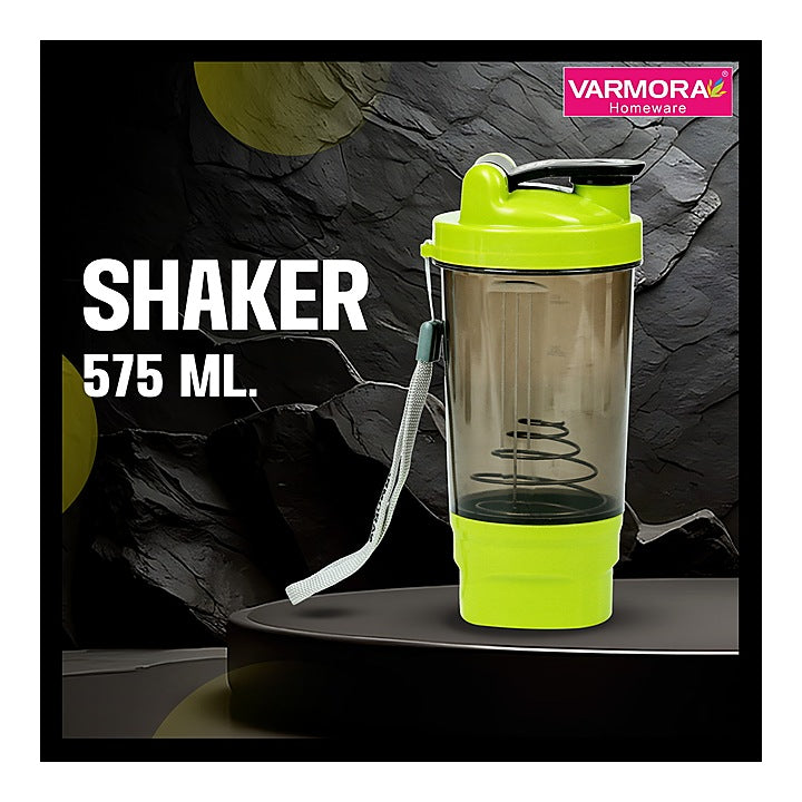 Varmora Shaker Bottle - Green (575 ml) : 1 Unit