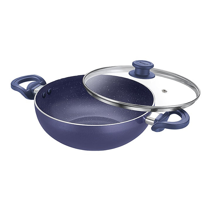 Prestige Ceraglide Deep Kadai - Aluminium (24 cm) : 1 Unit