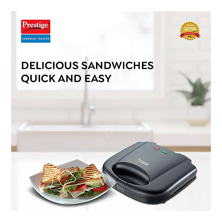 Prestige Sandwich Toaster - 800 W : 1 Unit