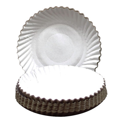 Richbond Disposables Paper Plate White - 8 Inches : 50 Pieces