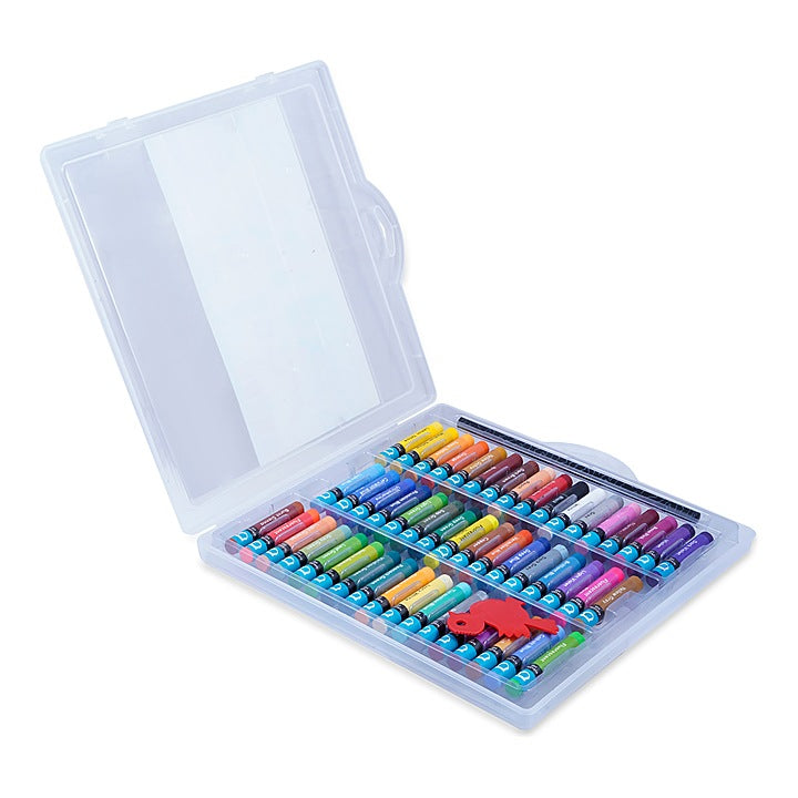 Apsara Oil Pastels Crayons (Multicolour) - 52 Pieces : 1 Unit