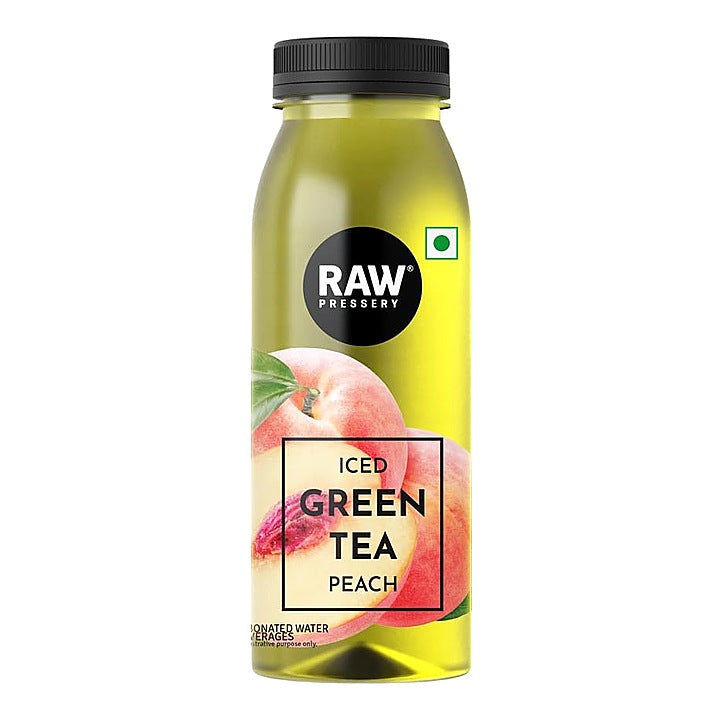 Raw Pressery Iced Green Tea Peach : 250 ml